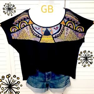 Gianni Bini Oversized Hi/Low So Cozy Top